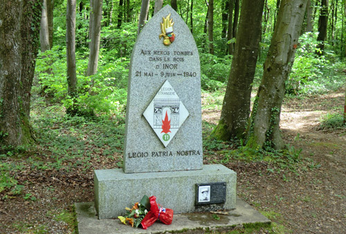 Monument 11e Regiment Franse Vreemdelingenlegioen