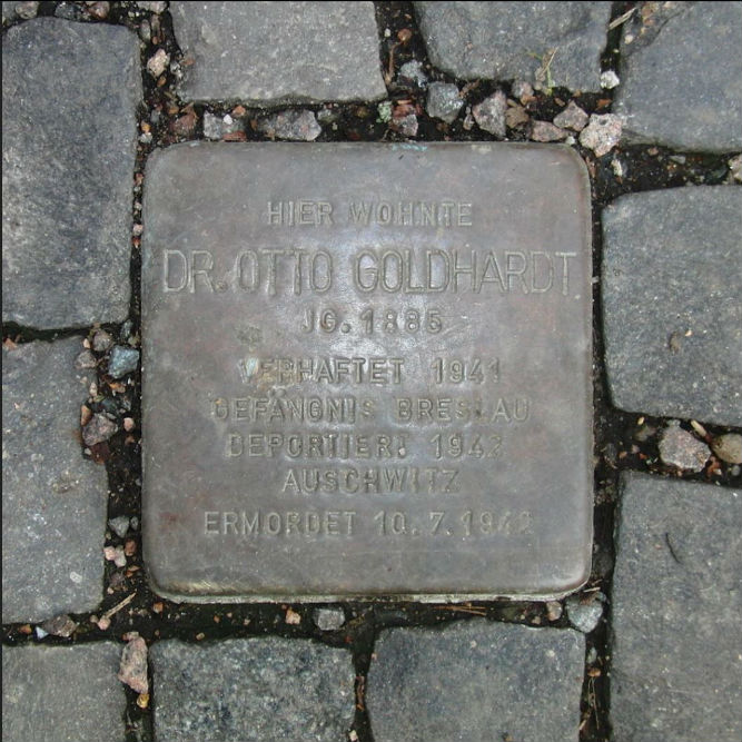 Stumbling Stone Kaßbergstraße 22 #1
