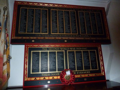 War Memorial St Mary Church