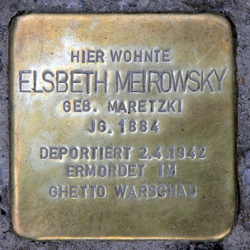 Stolpersteine Seesener Straße 18