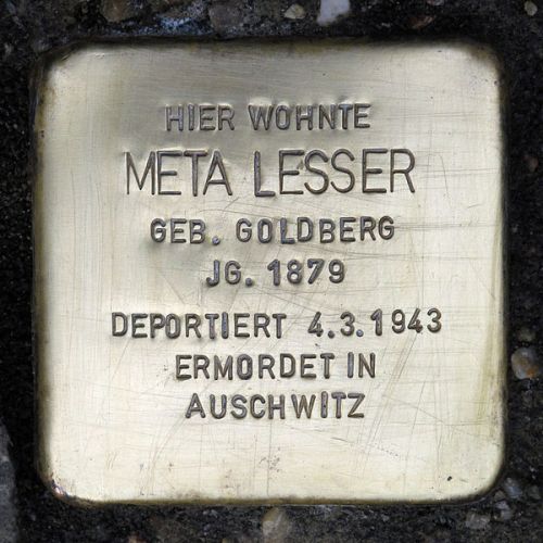 Stolpersteine Poststrae 12