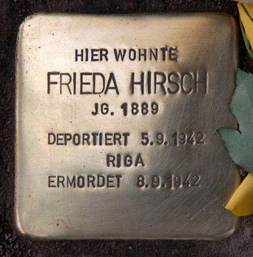 Stolpersteine Uhlandstrae 47 #3