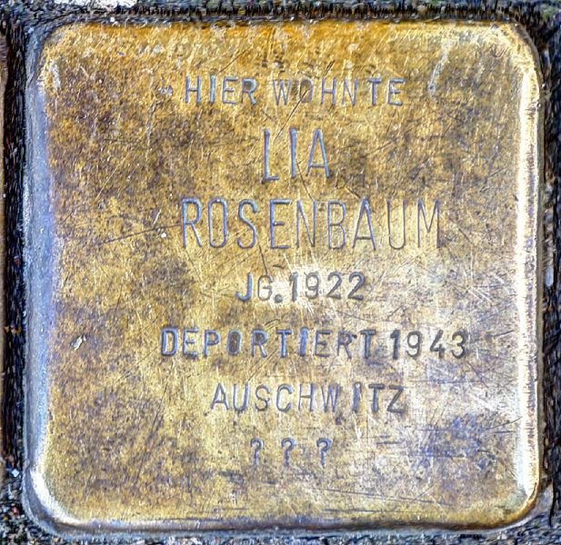 Stolpersteine Dsseldorfer Strae 46 #2