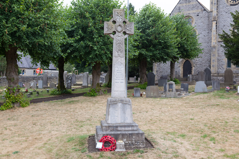 Oorlogsmonument Bradwell #1