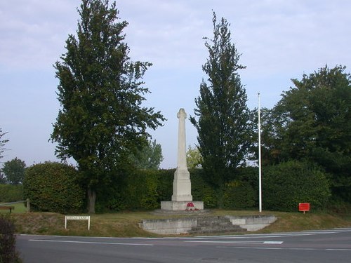 Oorlogsmonument Ashwell #1