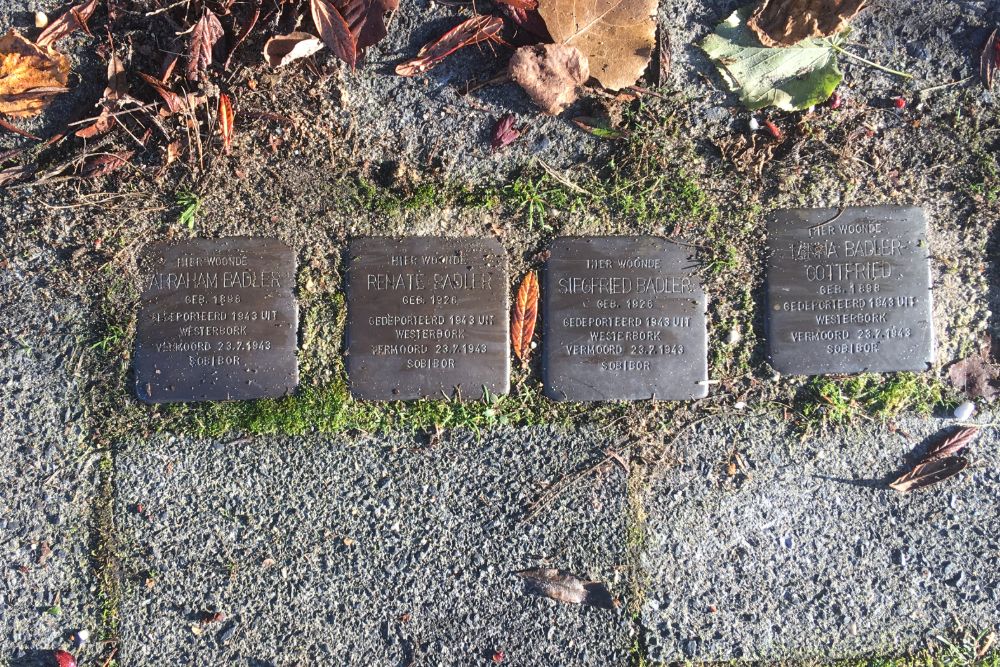 Stolpersteine Gijsbrecht van Amstelstraat 406 #2