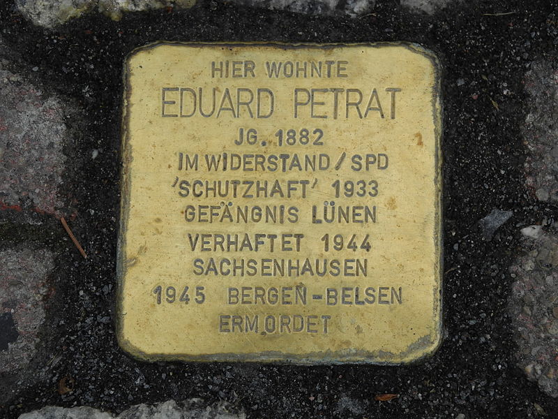 Stolperstein Horstmarer Straße 28