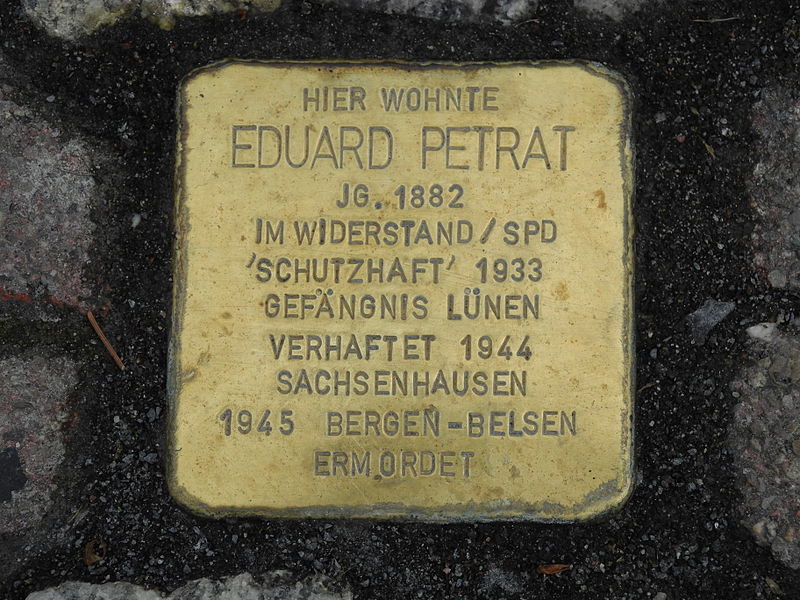 Stolperstein Horstmarer Strae 28