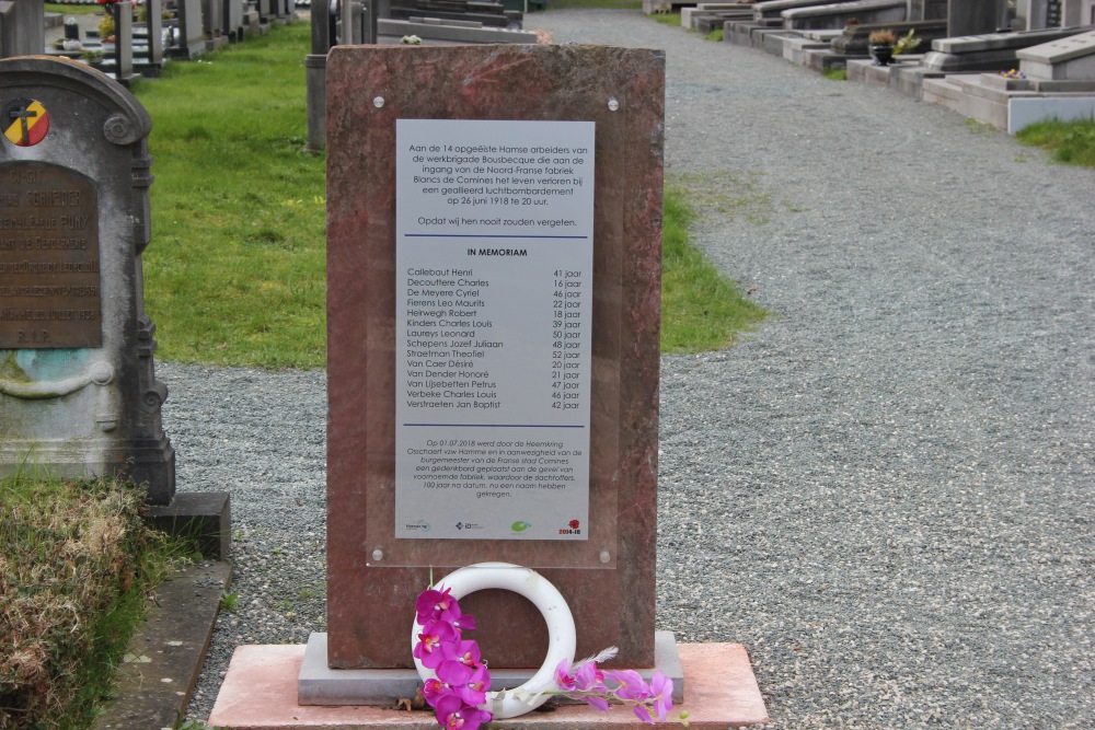 Memorial Killed Deported Hamme #2