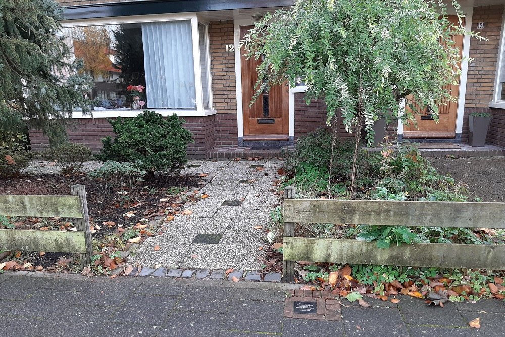 Memorial Stone Celsiusstraat 12 #2