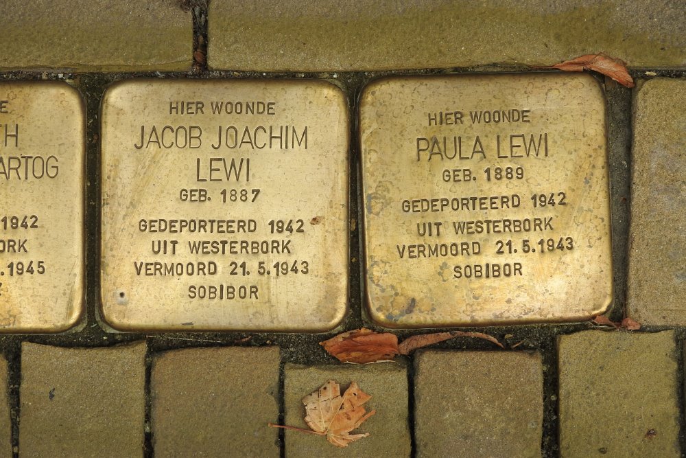 Stolpersteine Burgstraat 1 #3