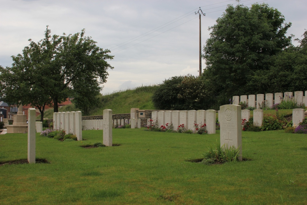 Oorlogsbegraafplaats van het Gemenebest Ribecourt #3