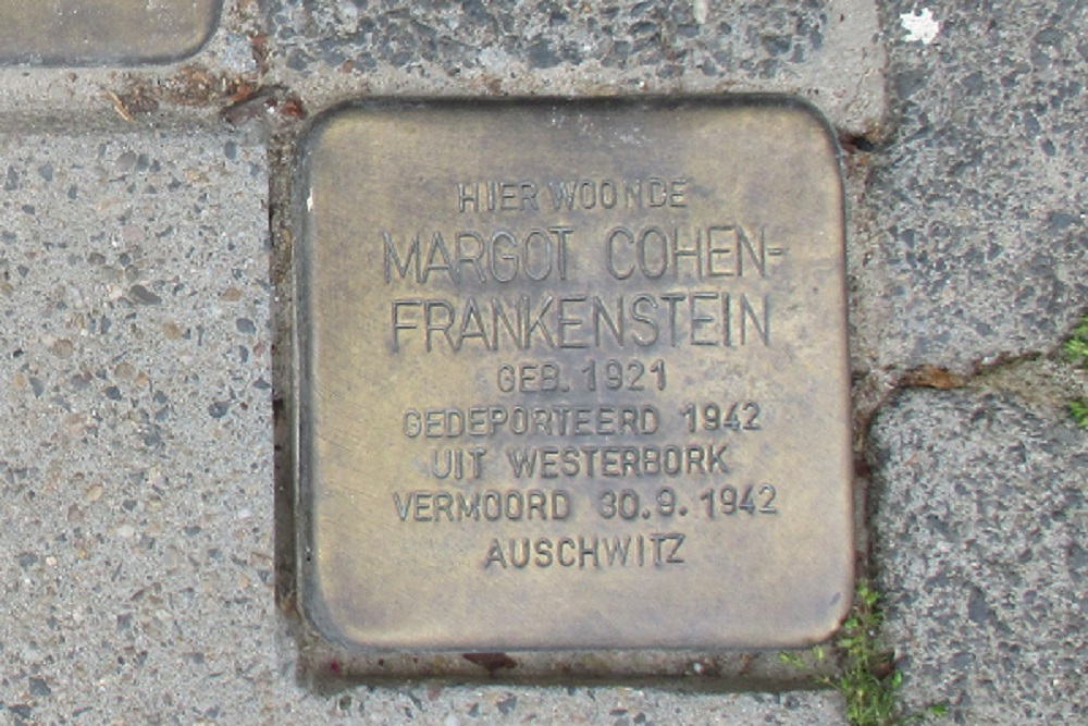 Stolpersteine Verlengde Visserstraat  11 #3