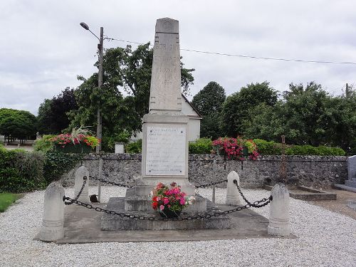 Oorlogsmonument Begraafplaats Sorigny