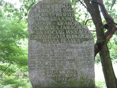 Monument Aanslagpoging Hans Frank #2