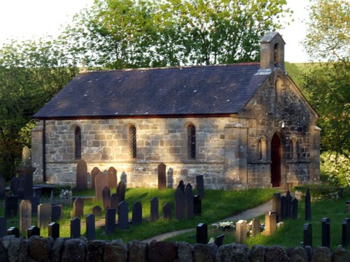 Oorlogsgraf van het Gemenebest St. Ffinan Churchyard #1