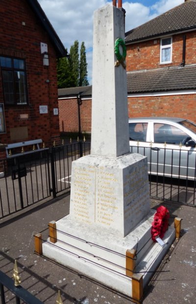 Oorlogsmonument Thurmaston #1