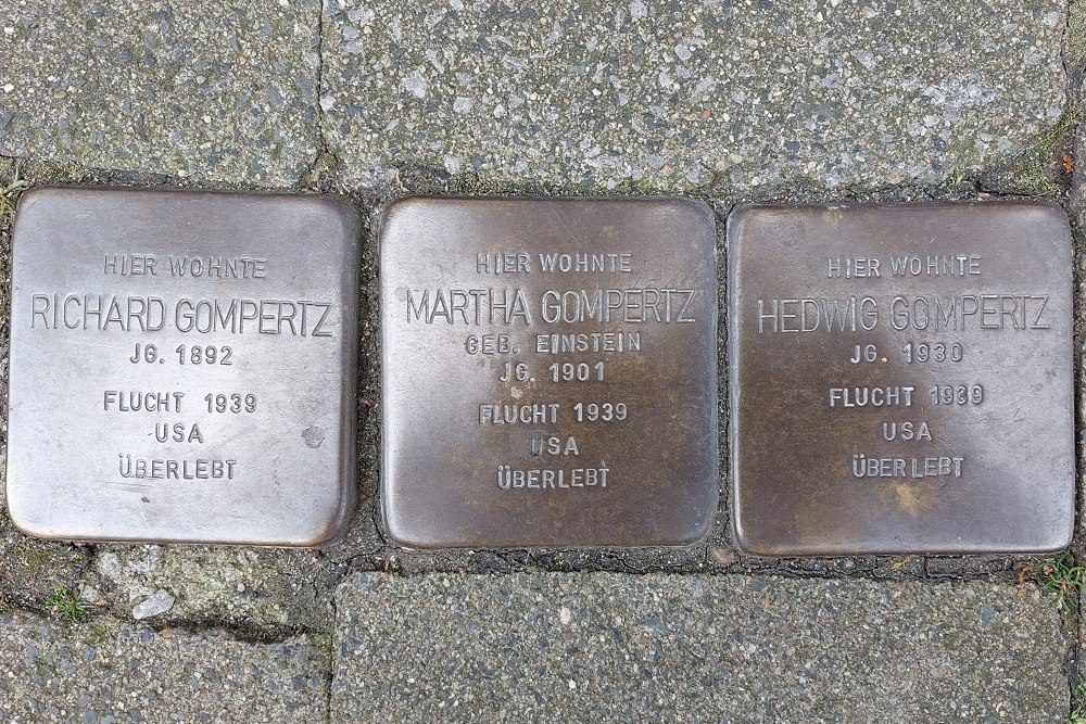 Stumbling Stones Steinstraße 1 #1