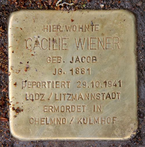 Stumbling Stones Münchener Straße 6 #4