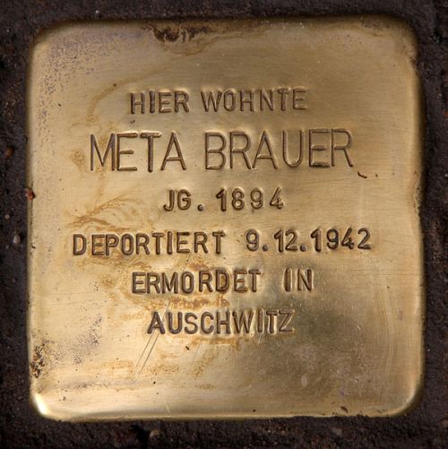 Stolpersteine Fasanenstrae 42