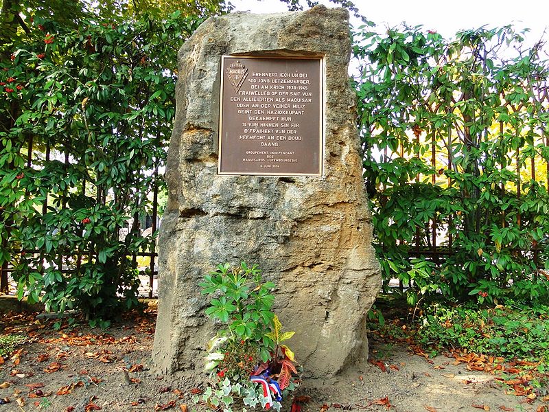 Memorial Luxembourg Resistance Fighters