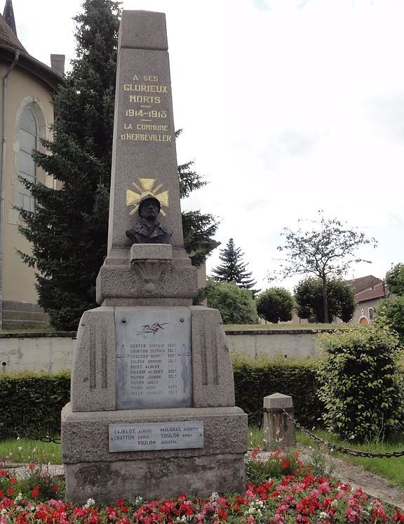 Oorlogsmonument Herbviller