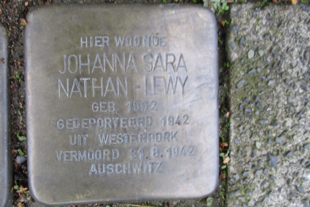 Stolpersteine Mendelssohnstraat 49 #3