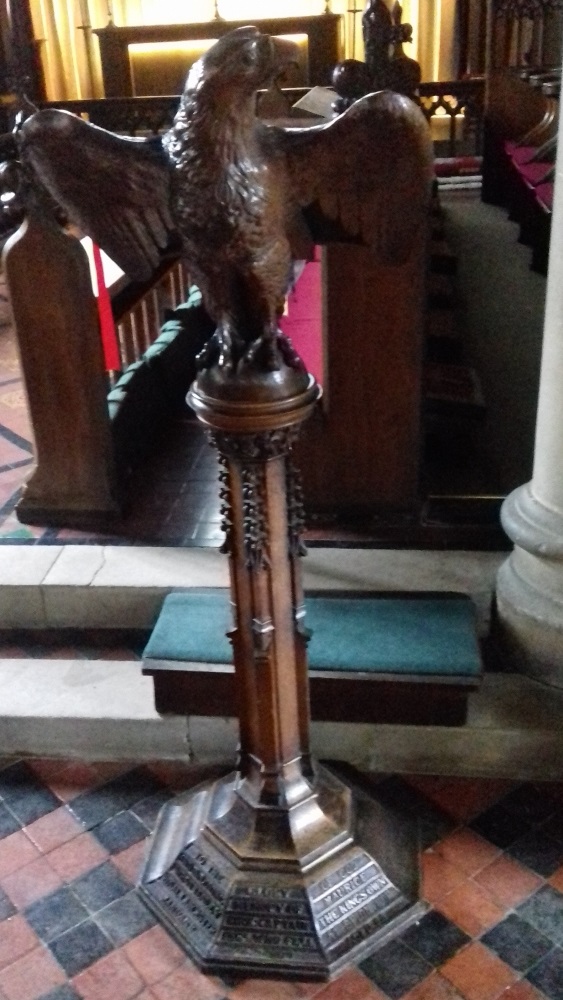 Remembrance Lectern Capt. Maurice Wrottersley Kirk #1