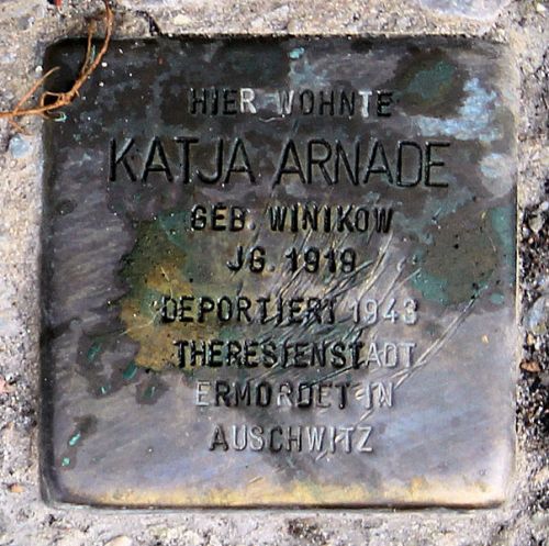 Stolpersteine Uhlandstraße 114 #2