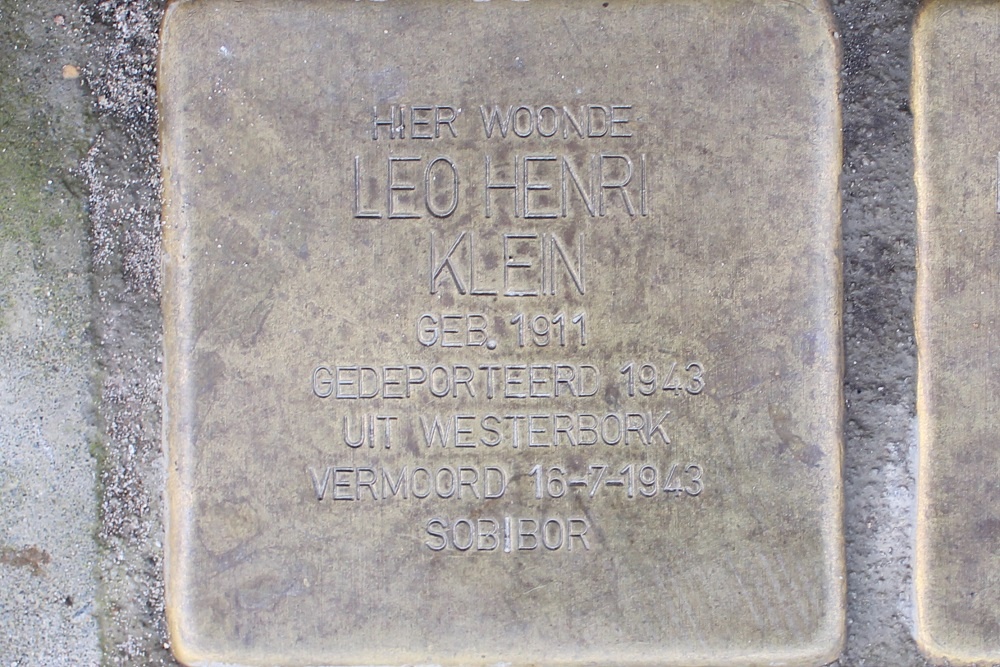 Stolpersteine Leeuwerikstraat 16 #2