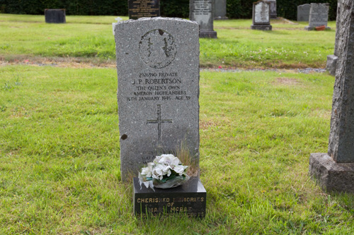 Commonwealth War Grave Innis-na-Birlinn Cemetery