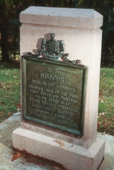 1st Battalion, Missouri Engineer Regiment of the West (Union) Monument #1