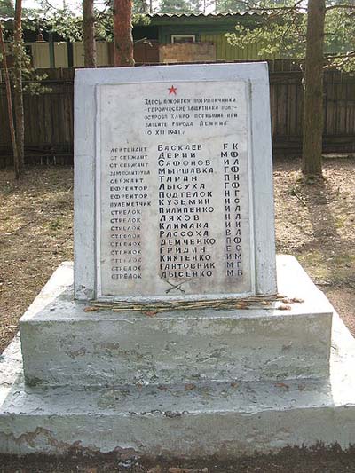 Soviet War graves Tarkhovka #4