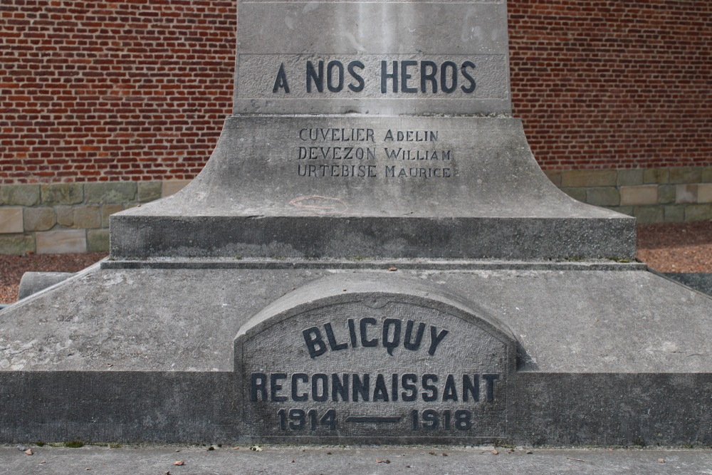 War Memorial Blicquy #5