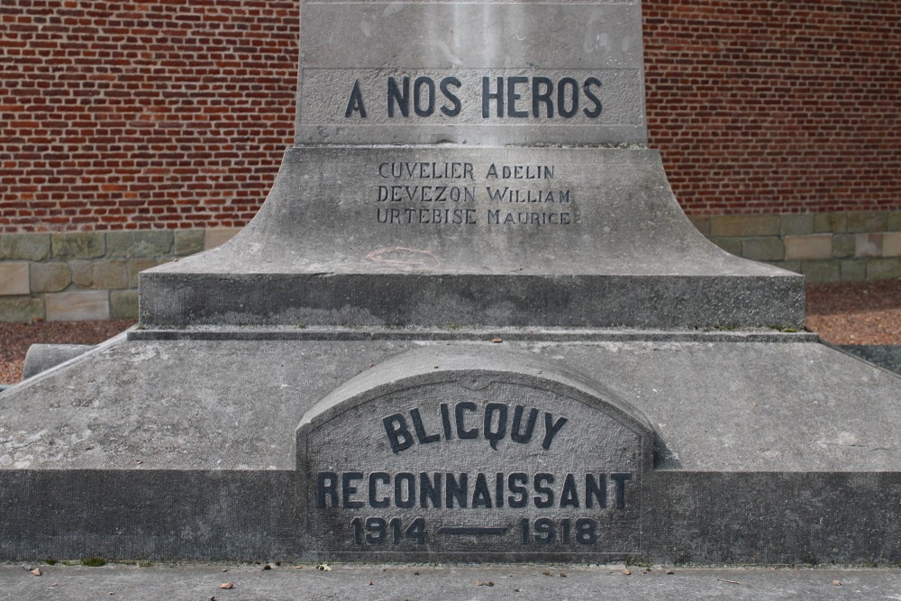 Oorlogsmonument Blicquy #5