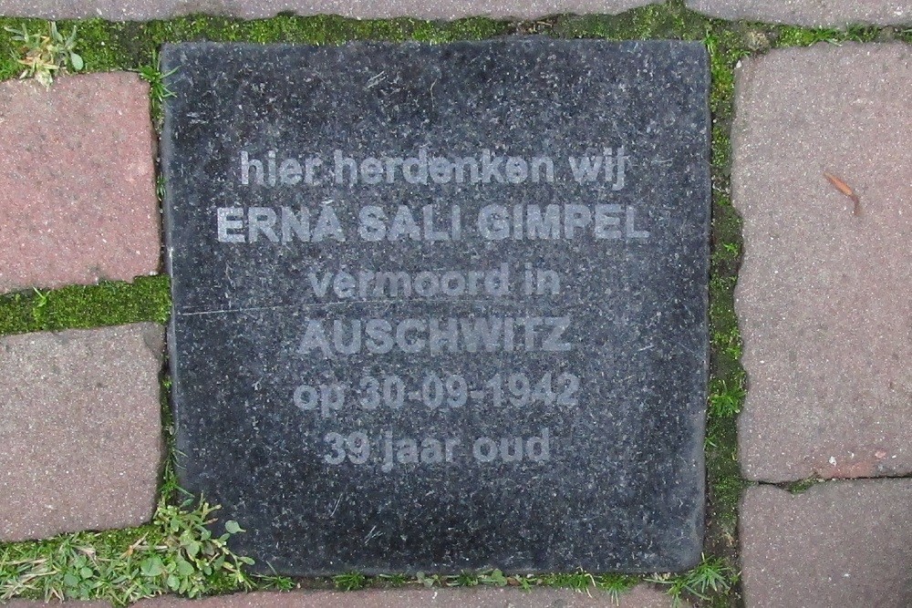 Memorial Stone Utrechtseweg 63 #1