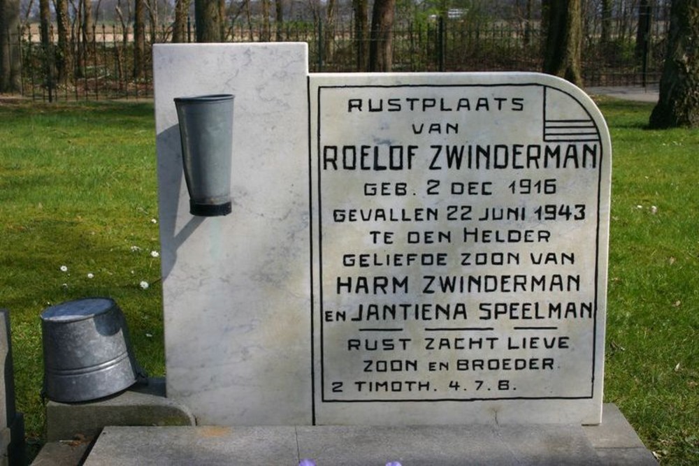 Dutch War Graves Municipal Cemetery Gieten #5