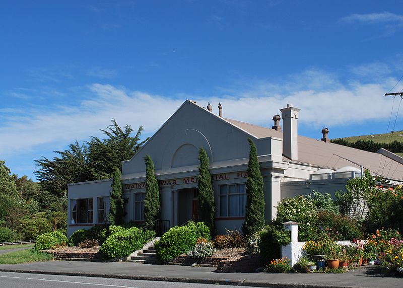 Herdenkingshal Waipara County