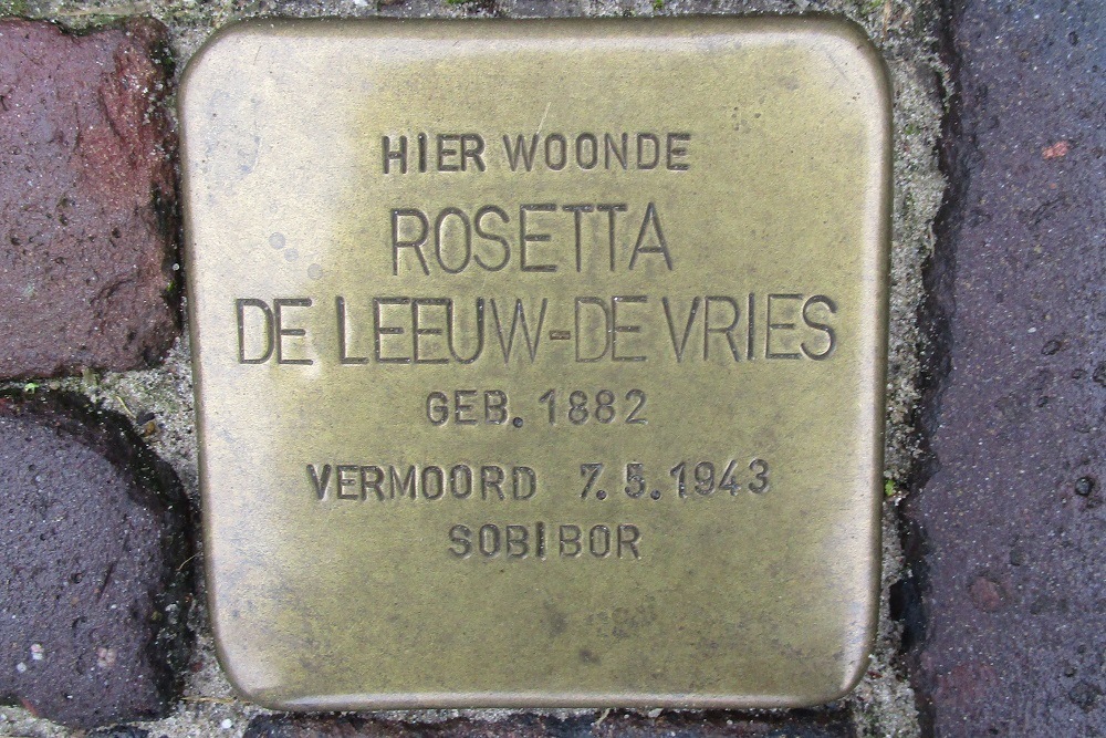 Stolpersteine Sumatrastraat 12 #3