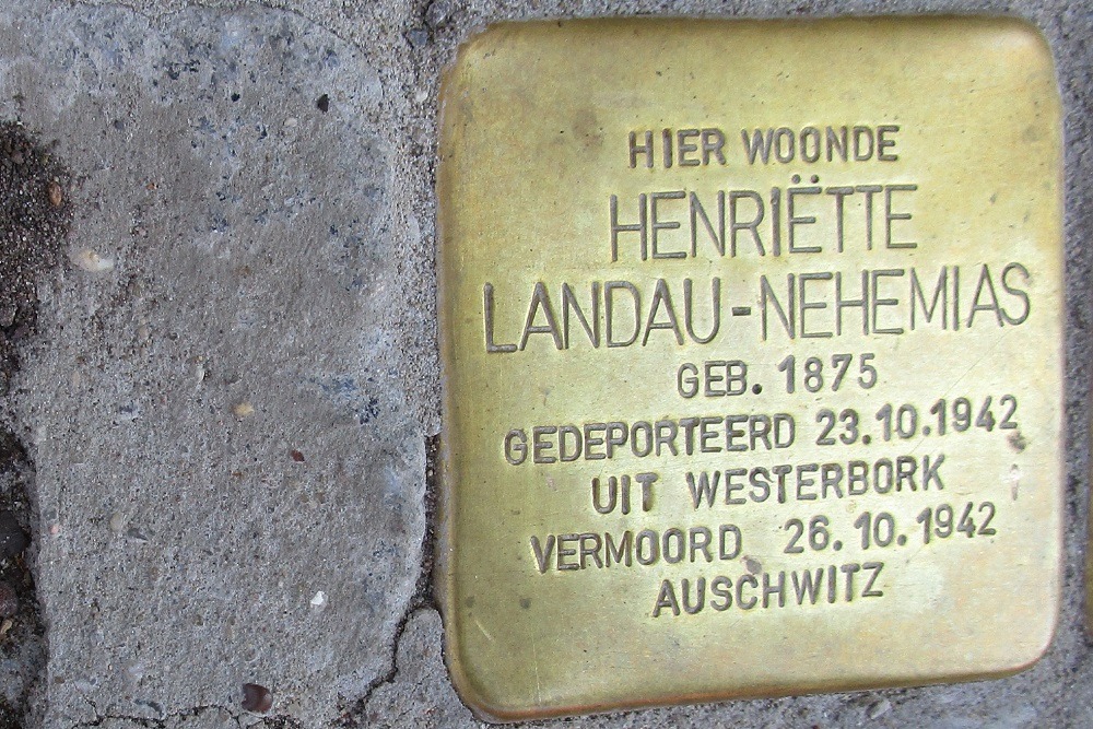 Stolpersteine Crabethstraat 36 #2