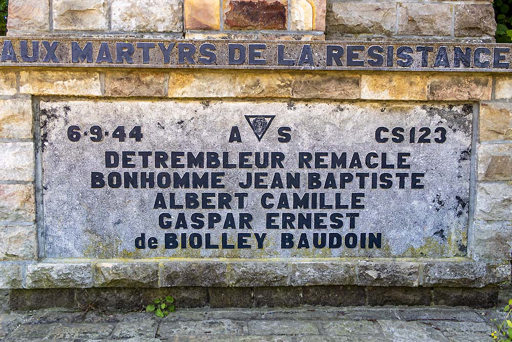 Monument Verzetsstrijders Pepinster #2