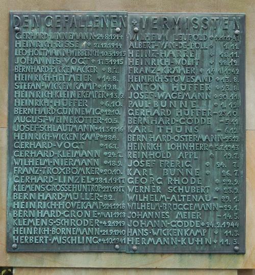 Oorlogsmonument Sünninghausen #2