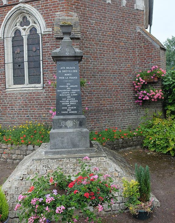 Oorlogsmonument Brévillers #1