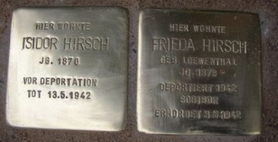 Stolpersteine Seebener Straße 11