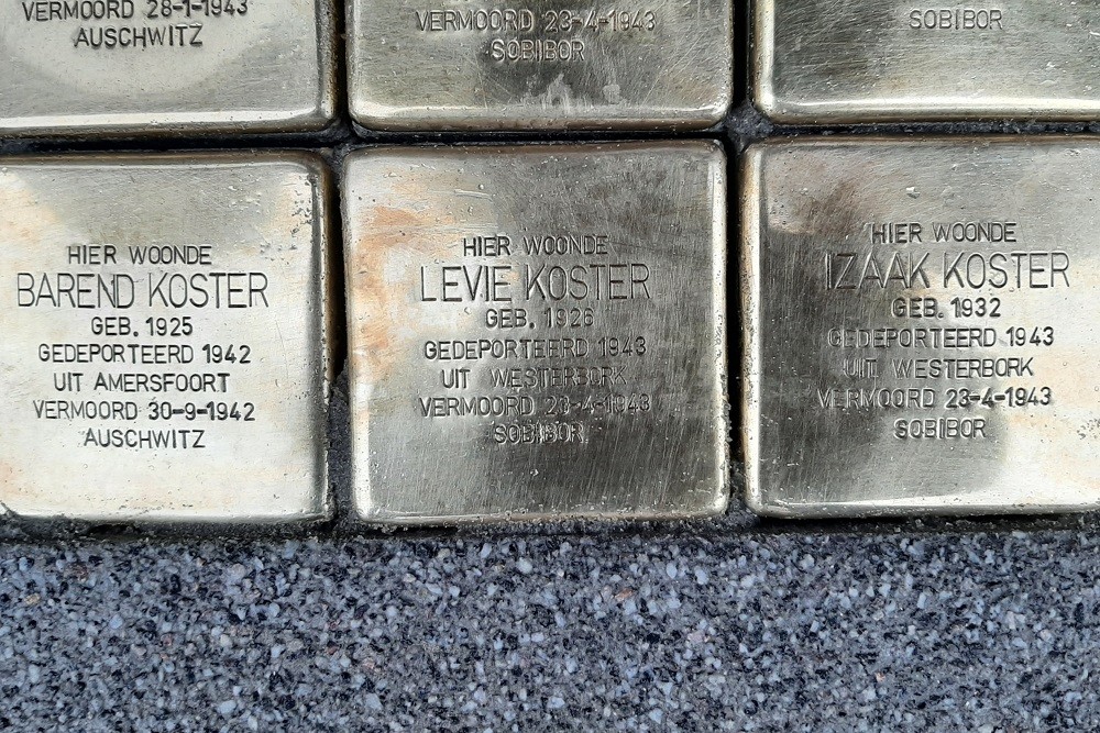 Stolpersteine Vlaggemanstraat 36 #3