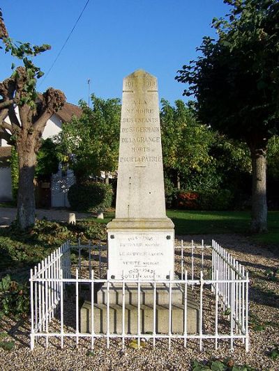War Memorial Saint-Germain-de-la-Grange #1