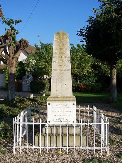 Oorlogsmonument Saint-Germain-de-la-Grange