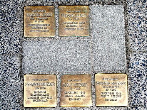 Stolpersteine Waisenhofstrae 34 #1