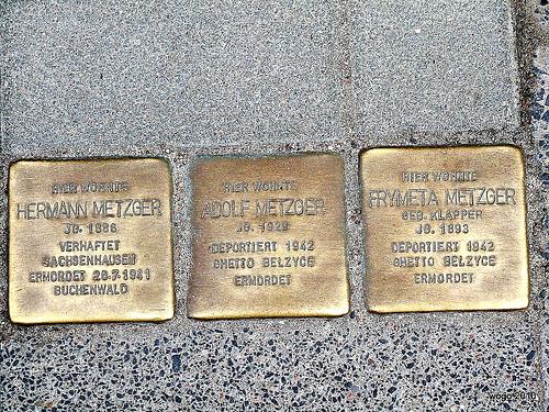 Stolpersteine Waisenhofstrae 34 #3