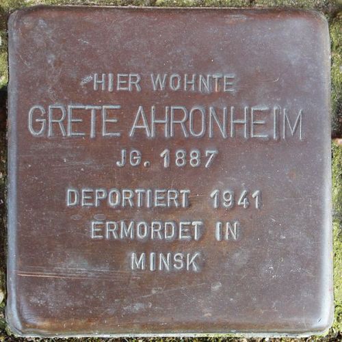 Stolpersteine Ulmenstraße 3 #2